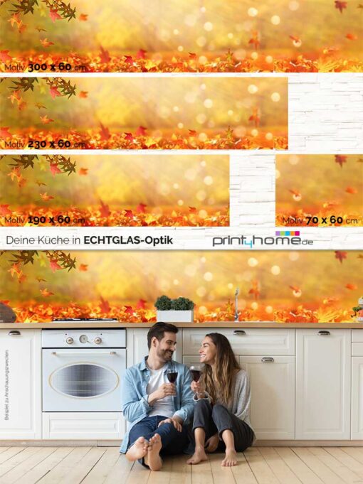 Küchenrückwand "Goldener Herbst" – Bild 5