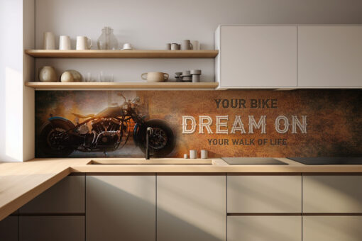 Küchenrückwand "Dream On"