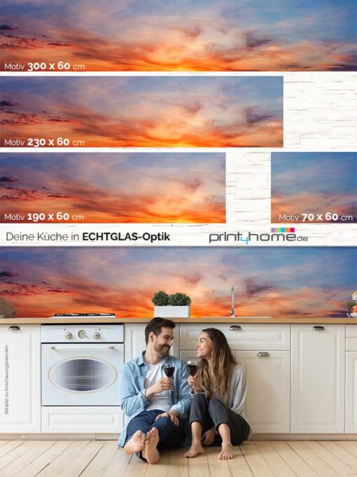 Motiv "Himmel rot und blau" – Bild 5