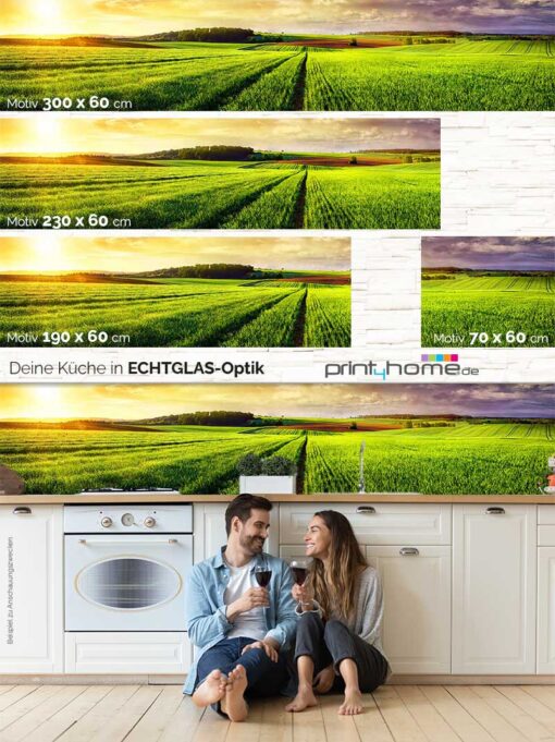 Motiv "Grünes Getreide" – Bild 5