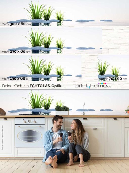 Motiv "Steine, Wasser, Gras" – Bild 5