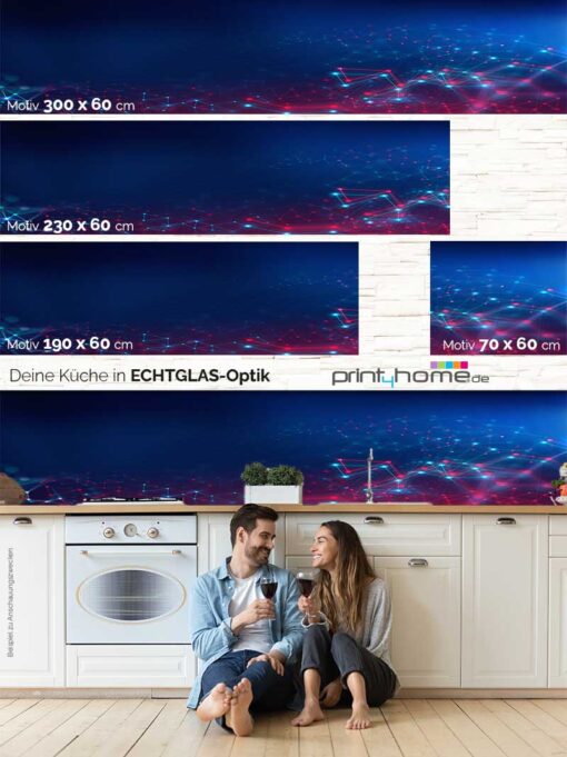 Motiv "Rot und Blau" – Bild 5