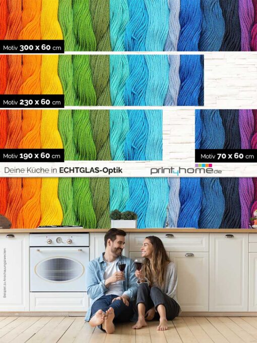Motiv "Regenbogenwolle" – Bild 5