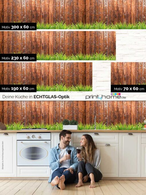 Motiv "Gras vor Bretterwand" – Bild 5