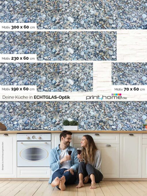 Motiv "Kiesel in graublau 2" – Bild 5