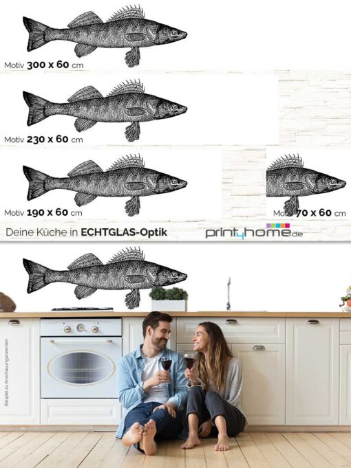 Motiv "Fischgrafik" – Bild 5