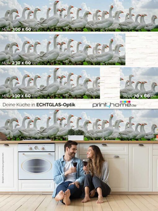 Motiv "Gänseherde" – Bild 5