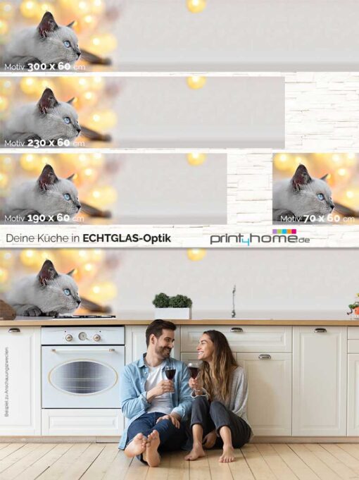 Motiv "Katze mit Leuchtkugeln" – Bild 5