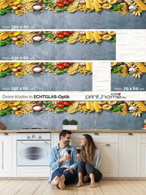Motiv "Pasta auf Schiefer" – Bild 5