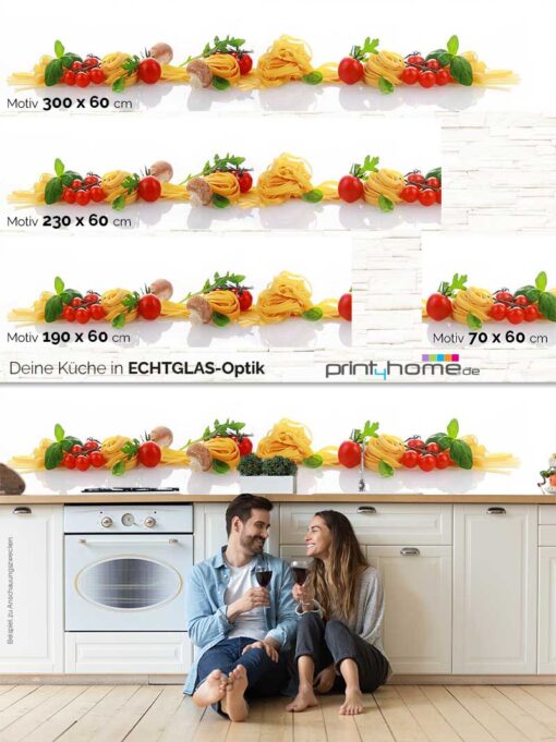 Motiv "Pasta und Tomaten" – Bild 5