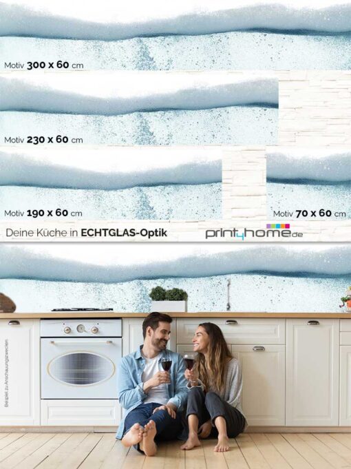 Motiv "Wasser auf weiß" – Bild 5