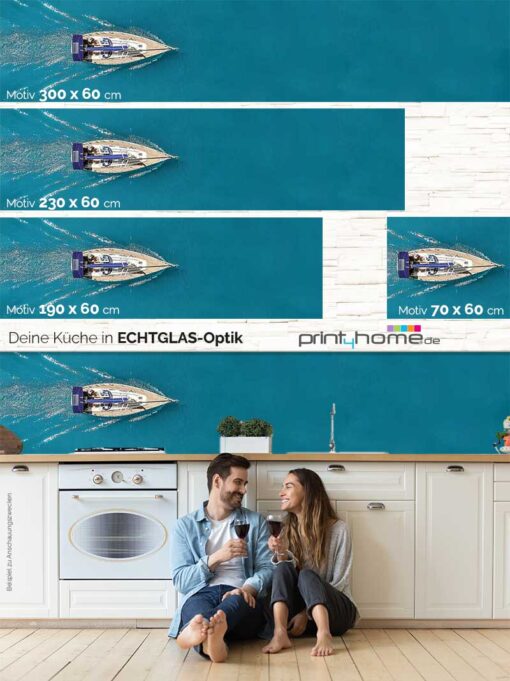 Motiv "Boot aus der Vogelperspektive" – Bild 5