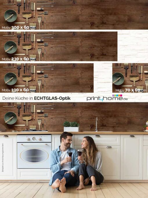 Motiv "Pinsel auf Holzplatte" – Bild 5