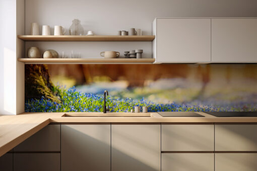 Motiv "Blumenblau"