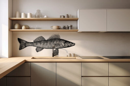 Motiv "Fischgrafik"