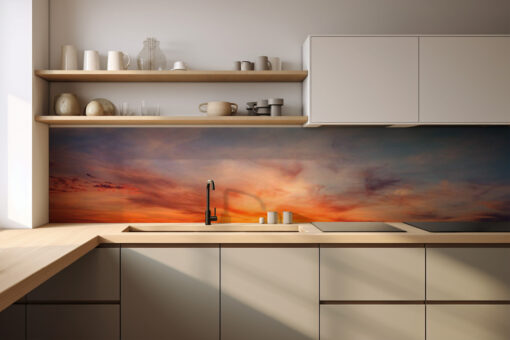 Motiv "Himmel rot und blau"