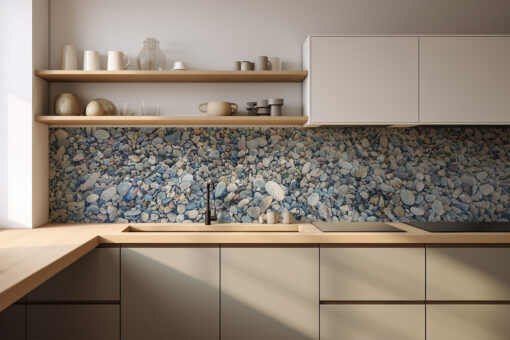Motiv "Kiesel in graublau 2"