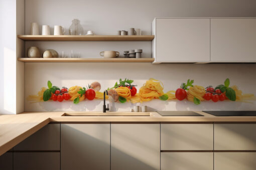 Motiv "Pasta und Tomaten"