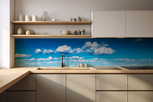 Motiv "Wolken himmelblau"