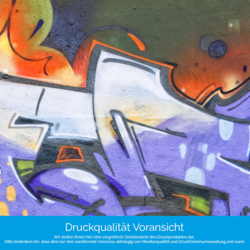 Küchenrückwand "Graffiti On Green" – Bild 4