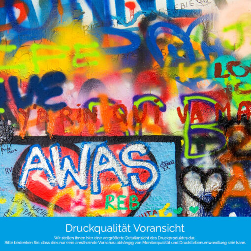 Küchenrückwand "Graffiti No.2" – Bild 4