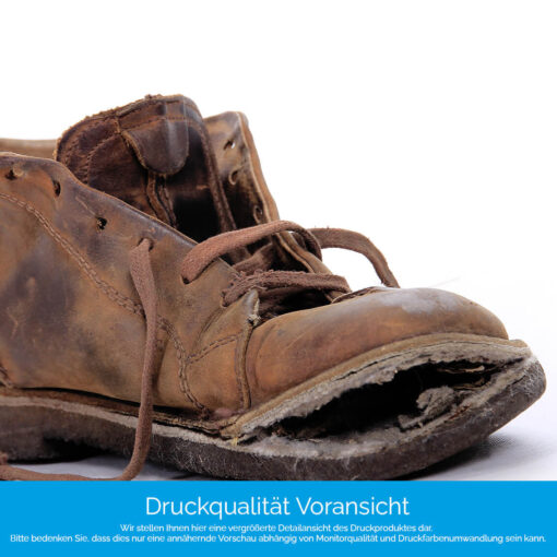 Küchenrückwand "Kaputter Schuh" – Bild 4