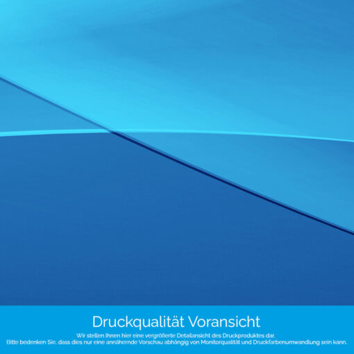Küchenrückwand "Blauer Bogen" – Bild 4