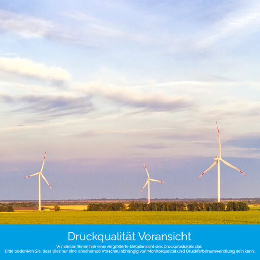 Küchenrückwand "Windräder im Feld" – Bild 4