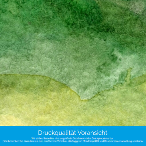 Küchenrückwand "Aquarell seegrün" – Bild 4