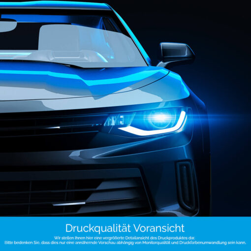 Küchenrückwand "Blue Light Car" – Bild 4