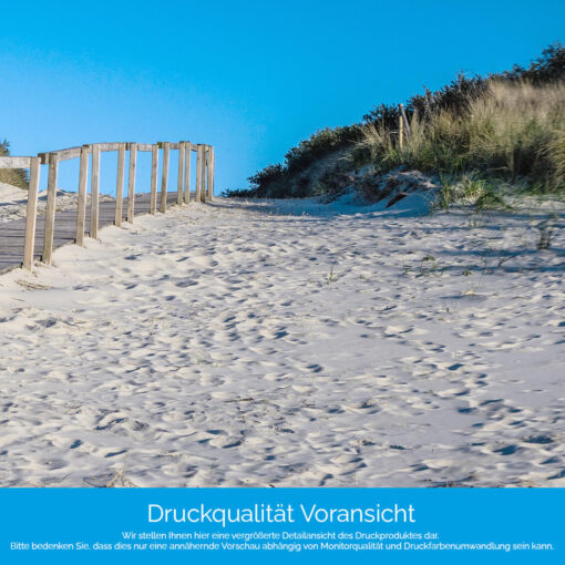 Küchenrückwand "Düne mit Steg" – Bild 4