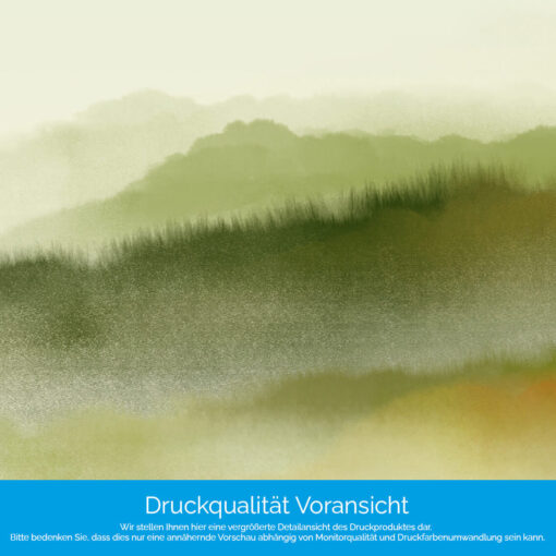 Küchenrückwand "Gemalte Hügel" – Bild 4