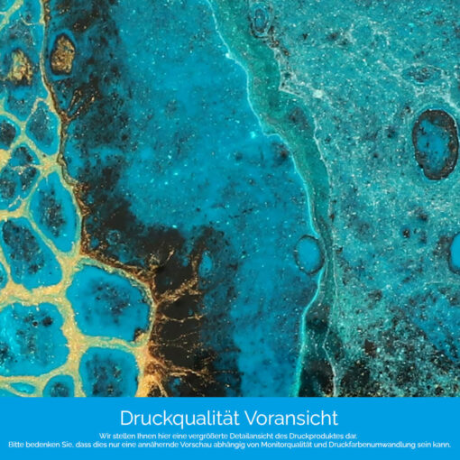 Küchenrückwand "Blaue Welten" – Bild 4