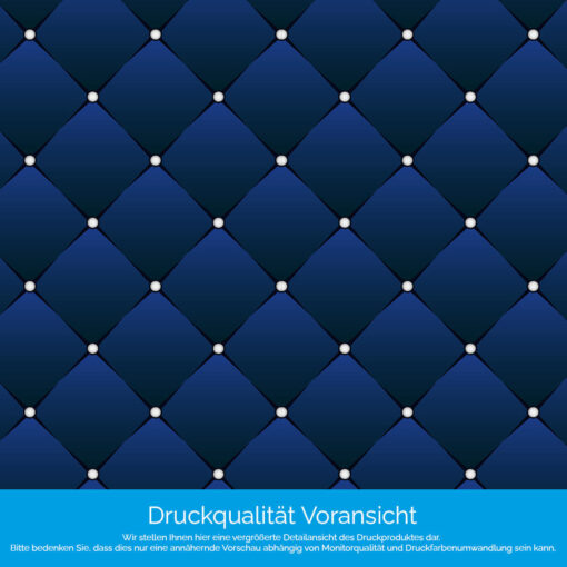 Küchenrückwand "Polster blau" – Bild 4