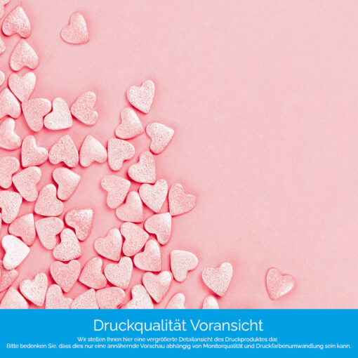 Küchenrückwand "Rosa Herzen" – Bild 4