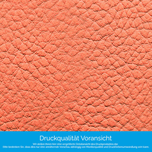 Küchenrückwand "Genarbtes Leder orange" – Bild 4