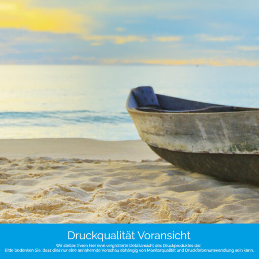 Küchenrückwand "Boot am Strand" – Bild 4