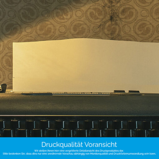 Küchenrückwand "Schreibmaschine" – Bild 4