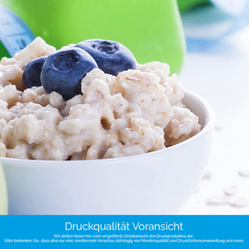 Küchenrückwand "Gesundes Frühstück grün" – Bild 4