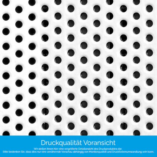 Küchenrückwand "Punkte auf weiss" – Bild 4