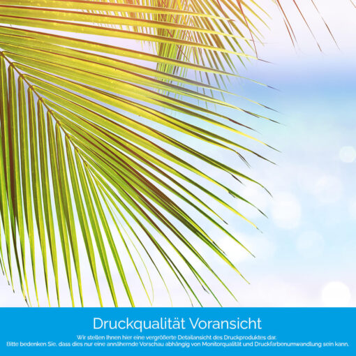 Küchenrückwand "Palme am Strand" – Bild 4