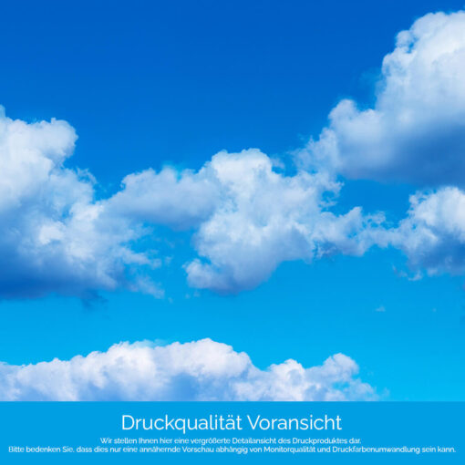 Motiv "Wolken himmelblau" – Bild 4