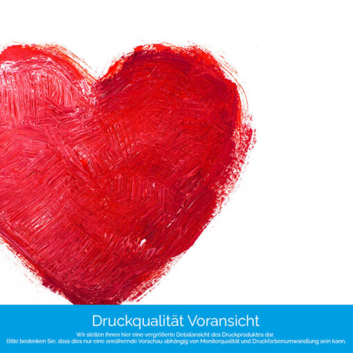 Motiv "Herzen auf weiß" – Bild 4