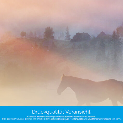 Motiv "Pferd im Nebel" – Bild 4