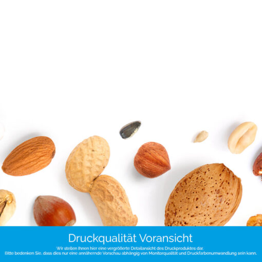 Motiv "Nüsse auf weiß 2" – Bild 4