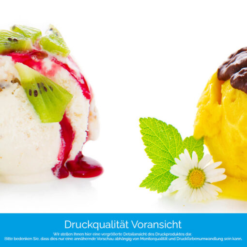 Motiv "Speiseeis mit Sauce" – Bild 4