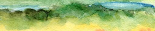 Küchenrückwand "Aquarell seegrün" – Bild 3