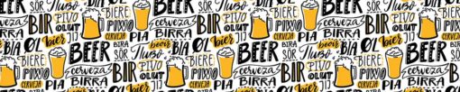 Küchenrückwand "Bier-Beer-Birra" – Bild 3