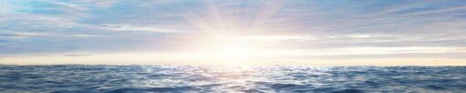 Küchenrückwand "Sonne auf dem Meer" – Bild 3