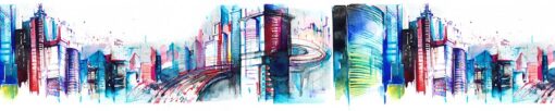 Motiv "Silhouette Stadt" – Bild 3